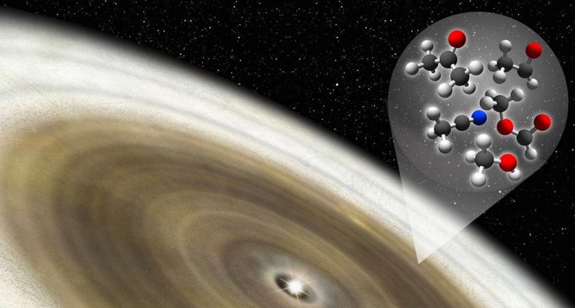 Elementos orgânicos são encontrados ao redor de estrela distante